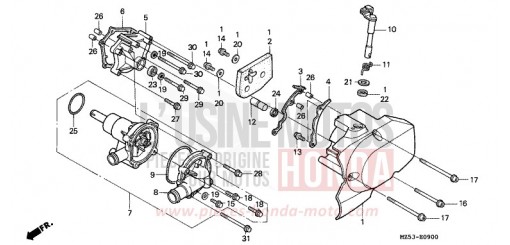 POMPE A EAU VF750CS de 1995